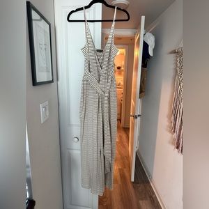 Striped jumpsuit